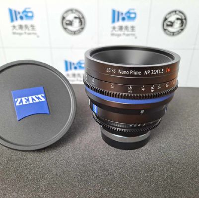 Zeiss Nano Prime 35mm T1.5 原生 E-mount 電子接點 電影鏡頭